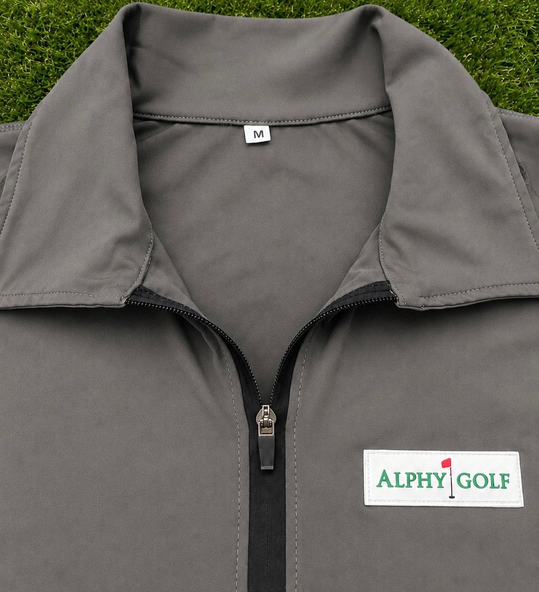 Men's Performance Zip Polo