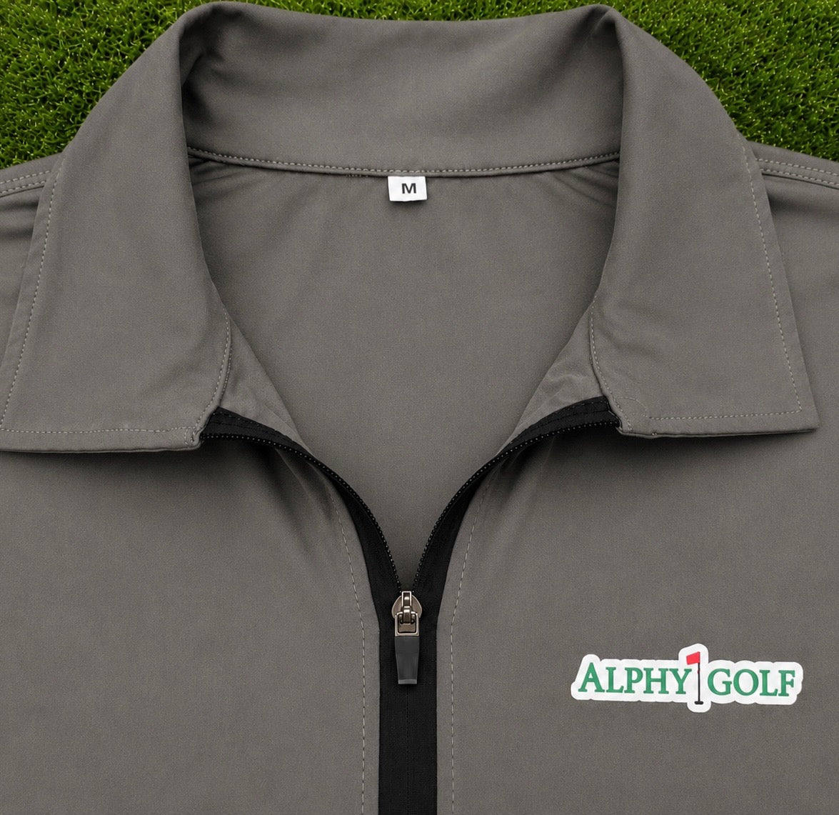 Men's Performance Zip Polo