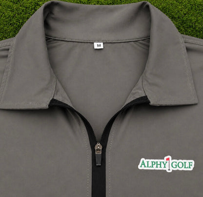 Men's Performance Zip Polo