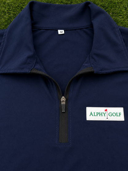 Men's Performance Zip Polo