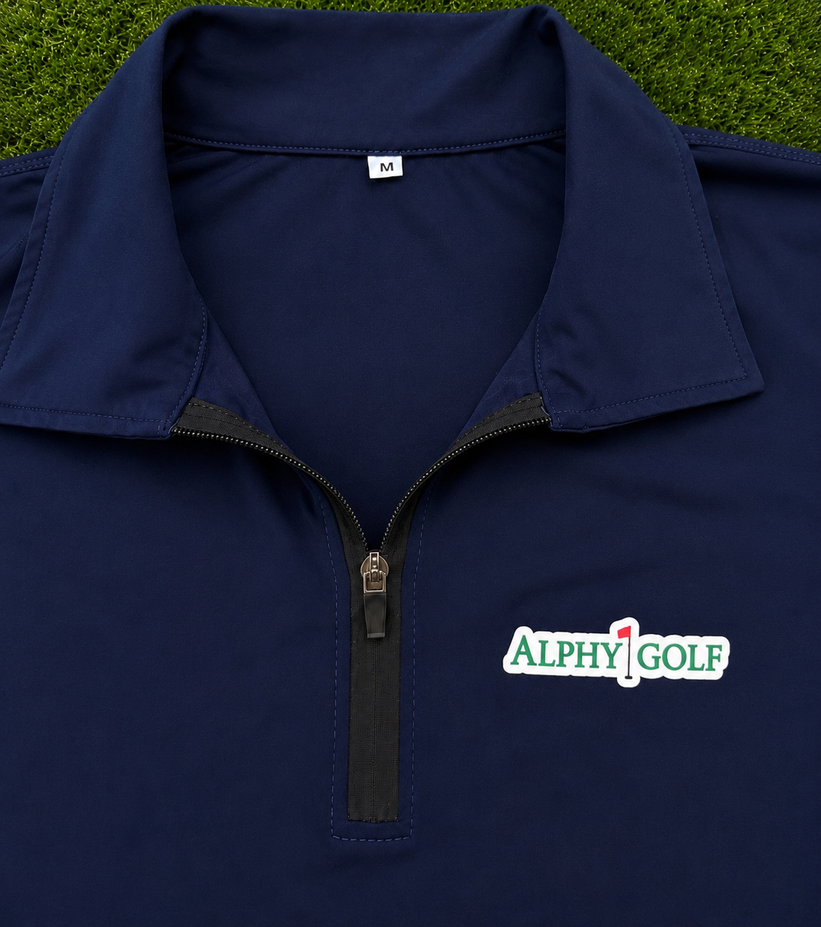 Men's Performance Zip Polo