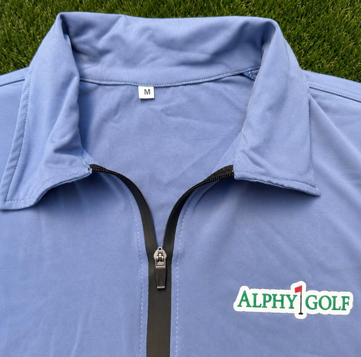 Men's Performance Zip Polo