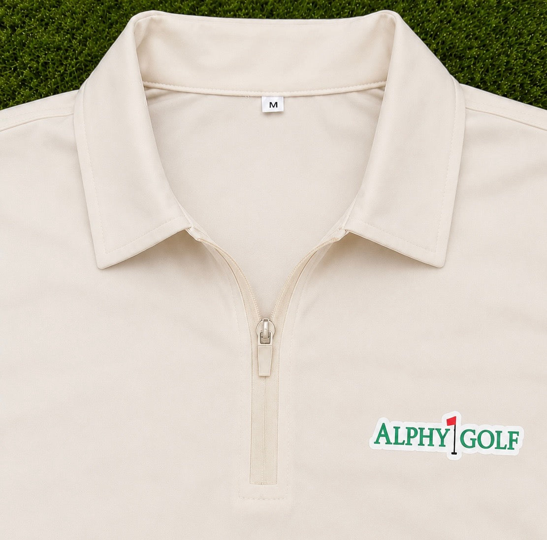 Men's Performance Zip Polo