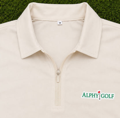 Men's Performance Zip Polo