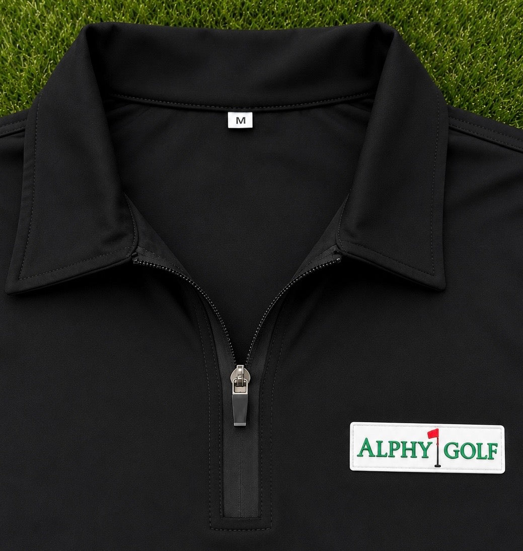 Men's Performance Zip Polo