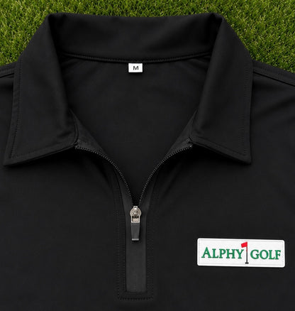 Men's Performance Zip Polo