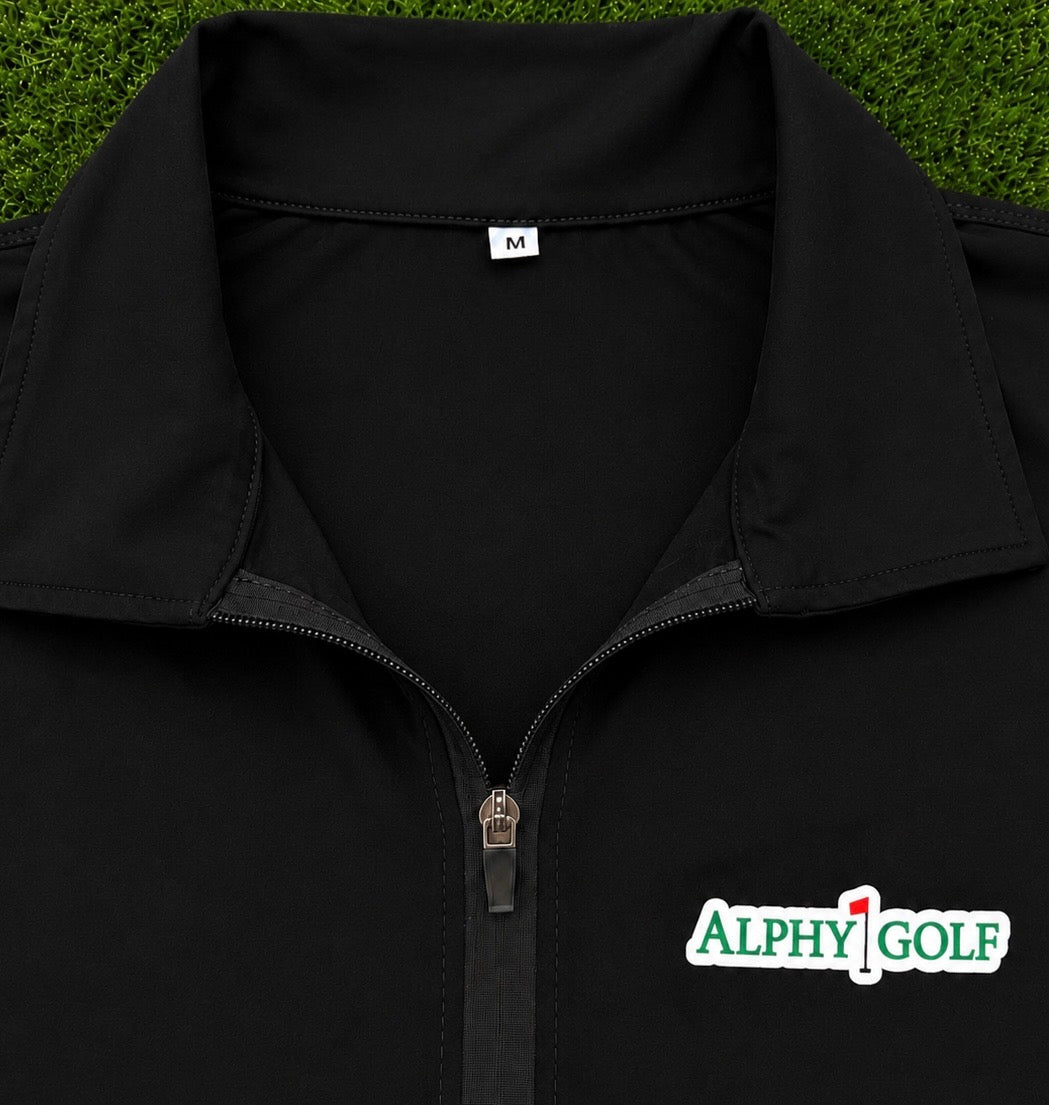 Men's Performance Zip Polo