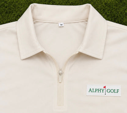 Men's Performance Zip Polo