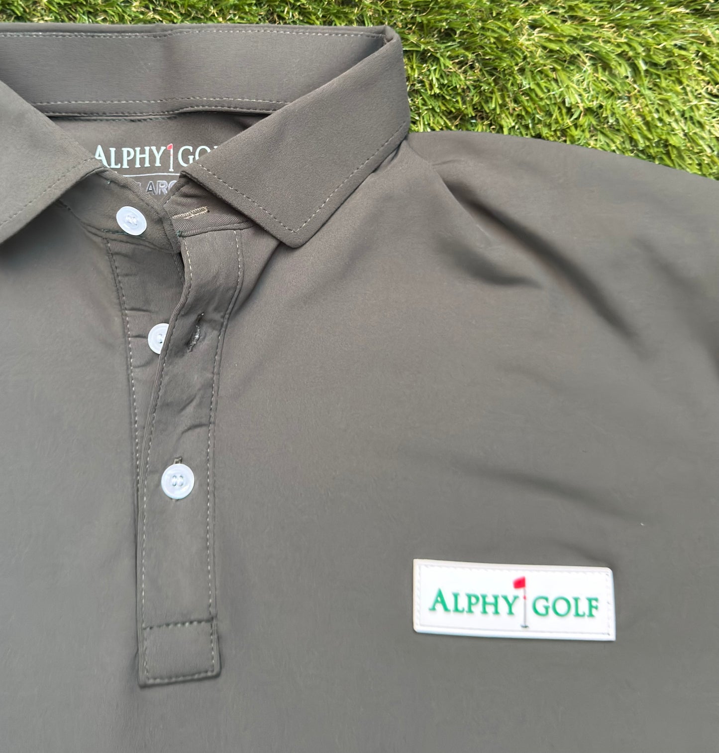 Short Sleeve Button Up Polo