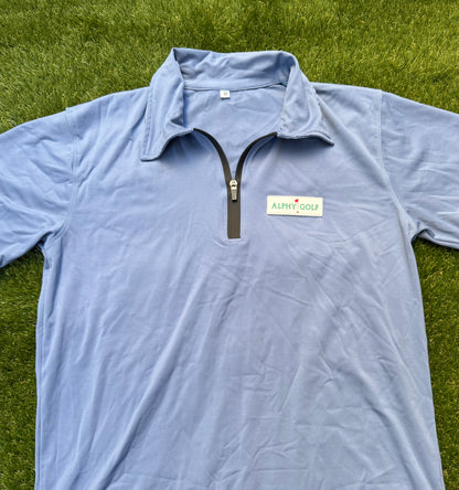 Men's Performance Zip Polo