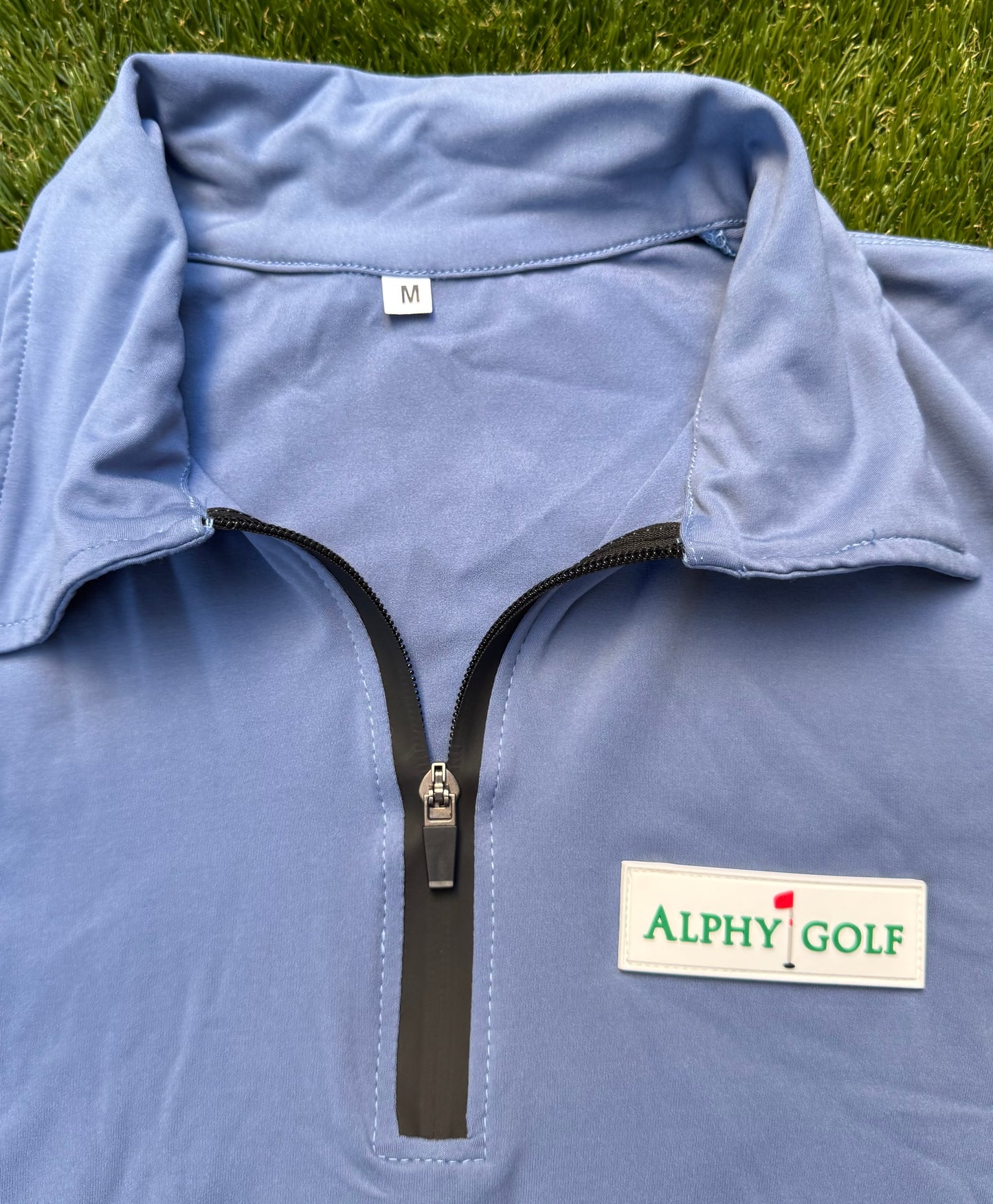 Men's Performance Zip Polo